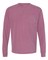 Comfort Colors Garment Dyed Heavyweight Crewneck Long Sleeve Pocket T-Shirt